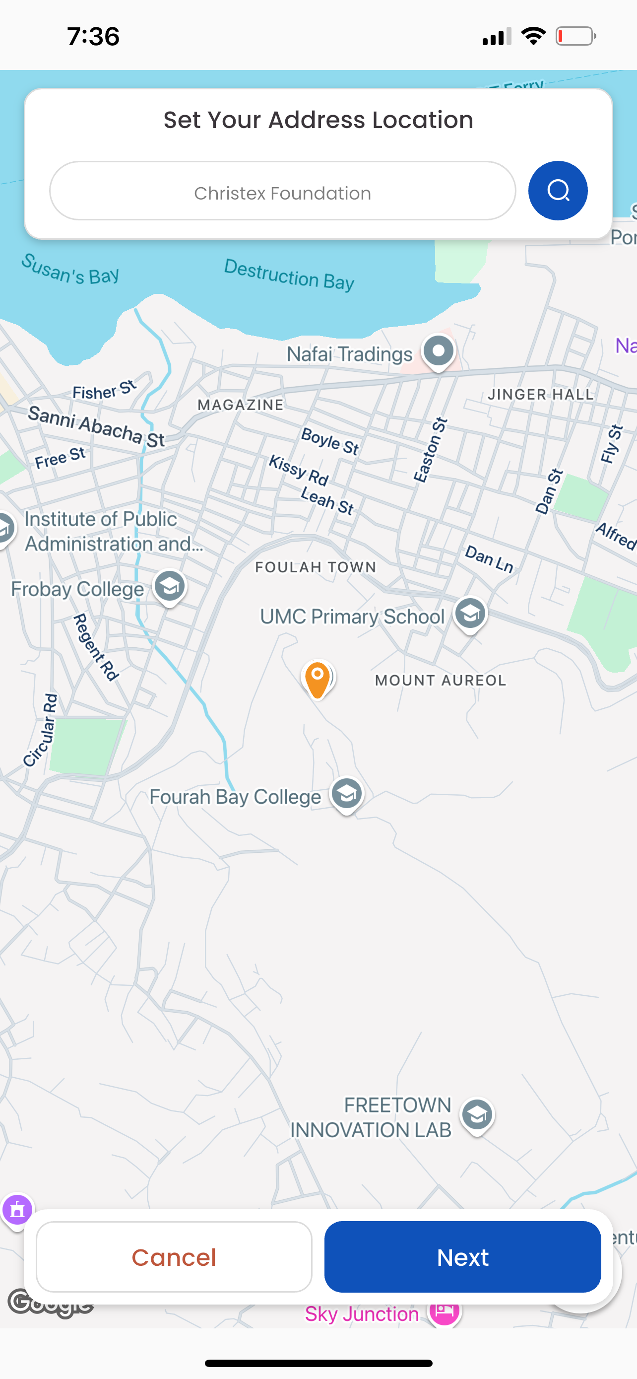 Location Setting
